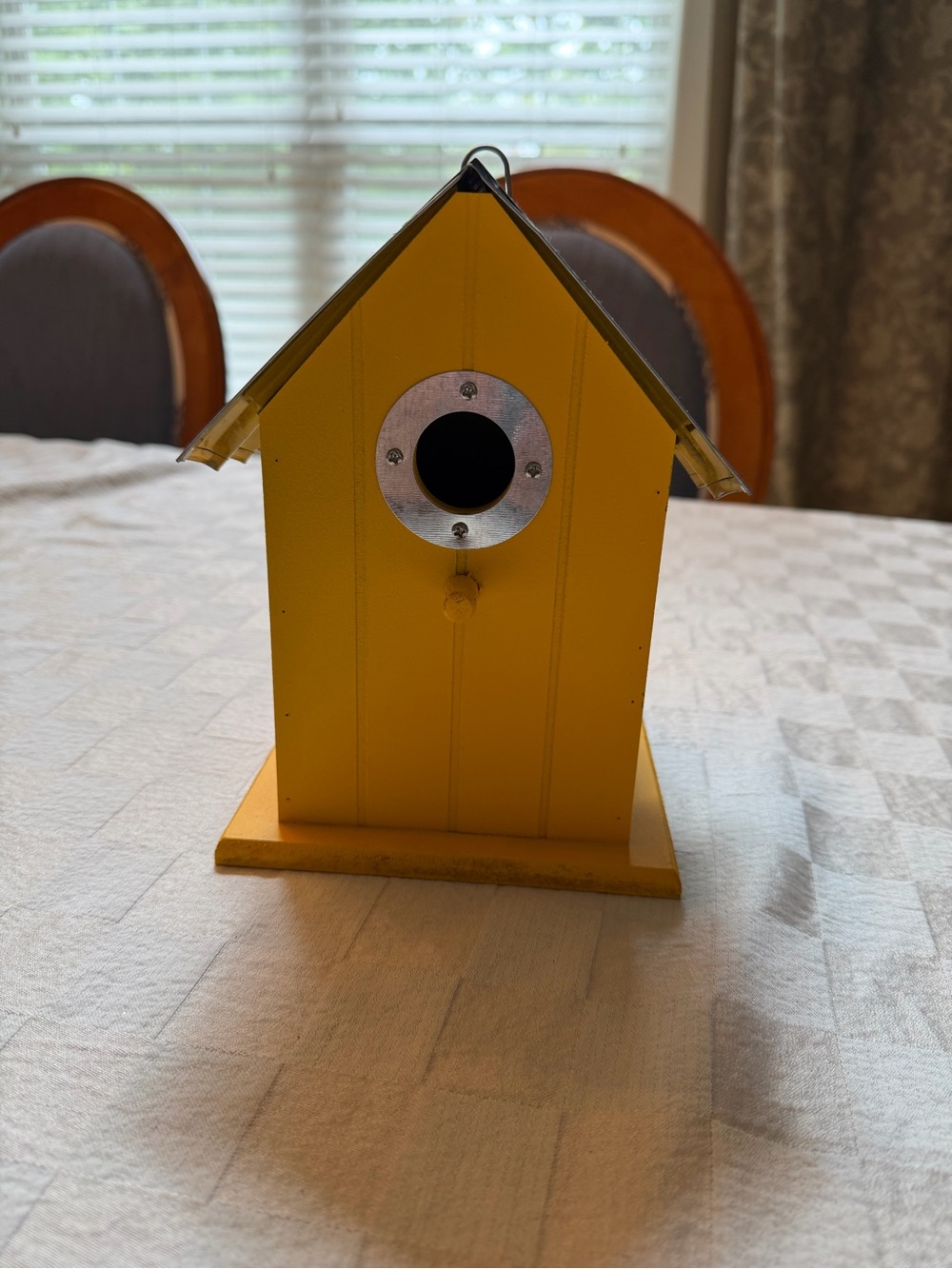 Yellow Decorative Birdhouse - Home Accents